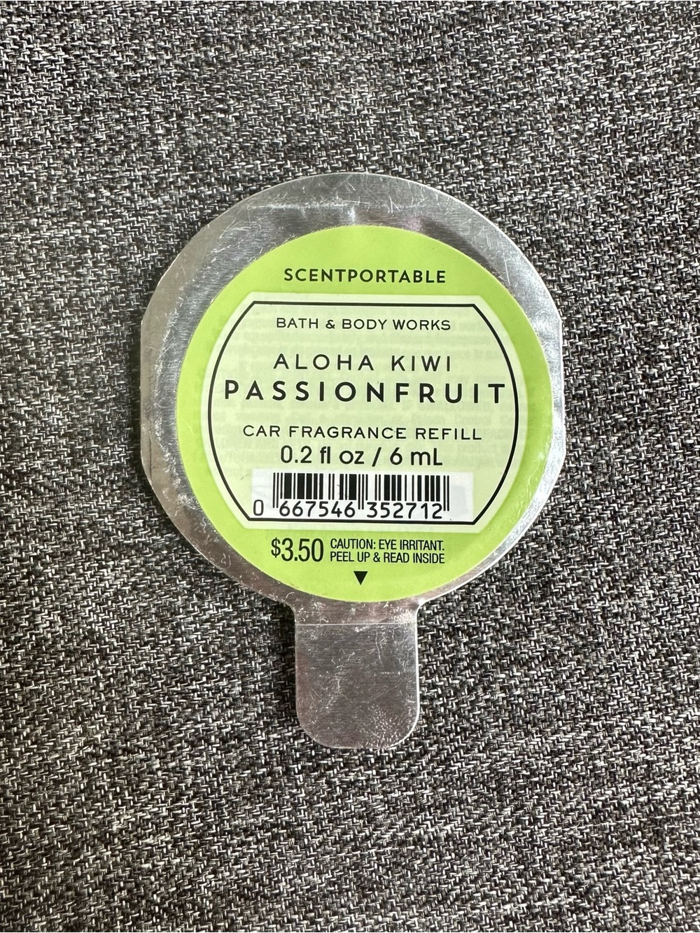 NEW Bath & Body Works Scentportable Car Fragrance Refill Aloha Kiwi Passionfruit